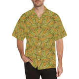 Corn Pattern Print Design 01 Men's All Over Print Hawaiian Shirt (Model T58)