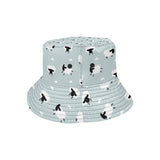 Sheep polka dot cloud pattern Unisex Bucket Hat