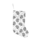 Hand drawn french fries pattern Christmas Stocking