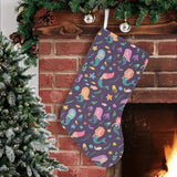 beautiful mermaid Fish jellyfish algae other marin Christmas Stocking