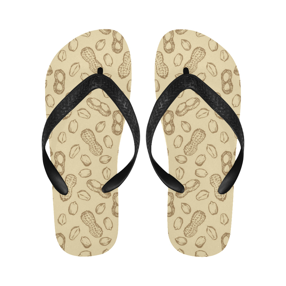 hand drawn peanuts pattern Unisex Flip Flops