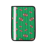 American football ball field background Car Seat Belt Cover