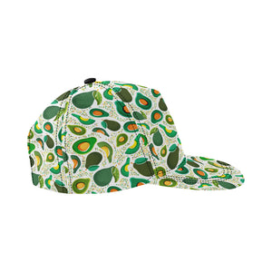 Avocado design pattern All Over Print Snapback Cap