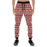 Dachshund Nordic pattern Unisex Casual Sweatpants