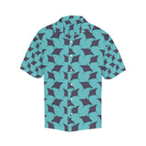 Stingray Pattern Print Design 02 Men's All Over Print Hawaiian Shirt (Model T58)