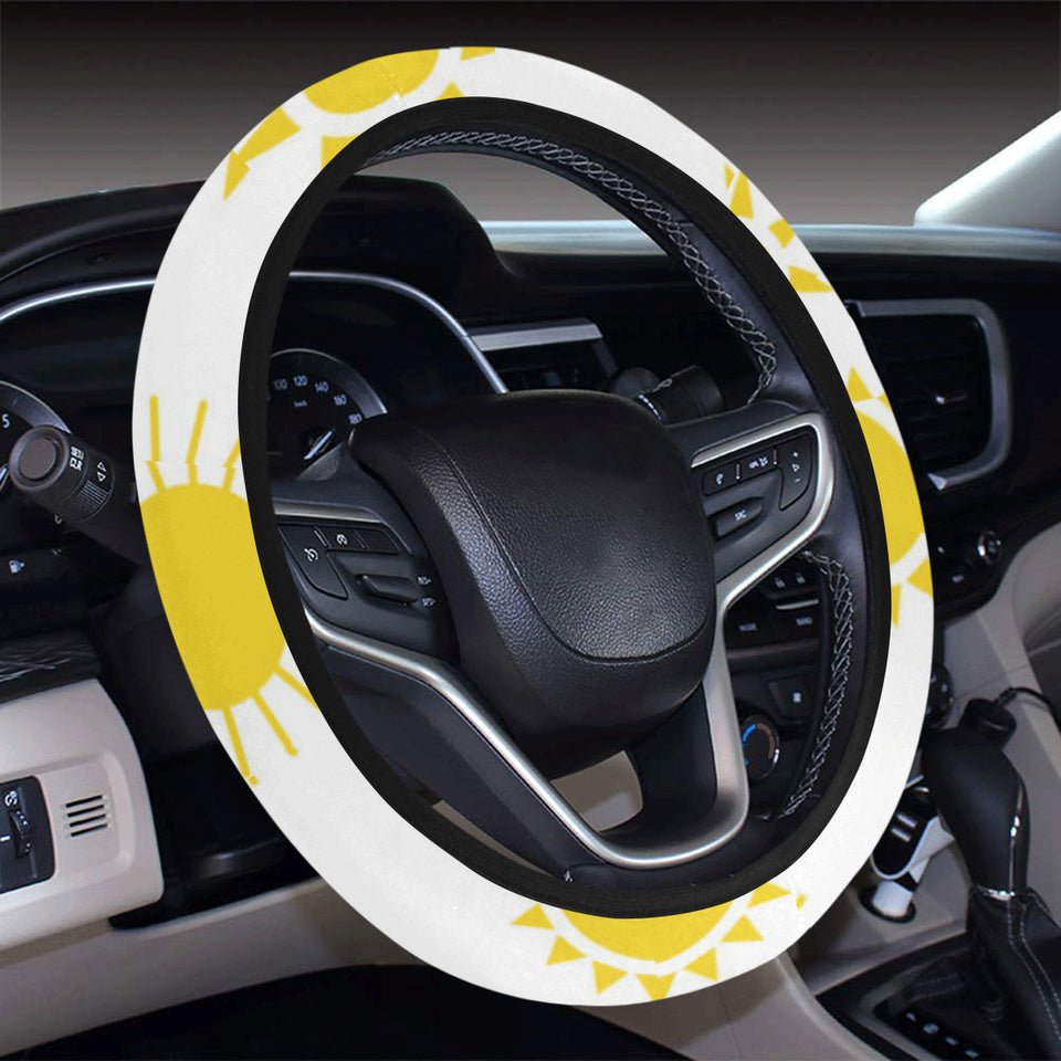Sun pattern Car Steering Wheel Cover
