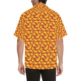 Potato Chips Pattern Print Design 05 Men's All Over Print Hawaiian Shirt (Model T58)