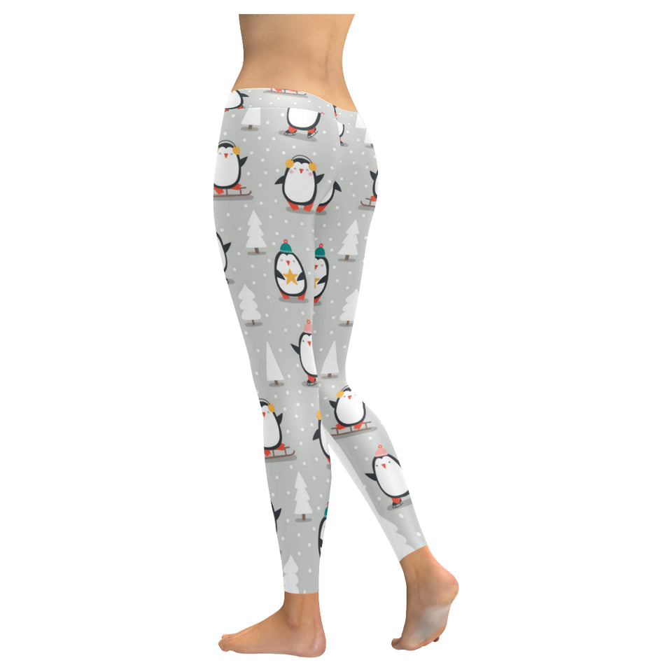 Cute Penguin pattern Women's Legging Fulfilled In US