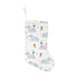 Cute elephant mouse pattern Christmas Stocking