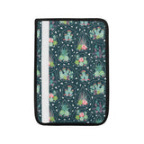 Cactus glass terrarium pattern Car Seat Belt Cover