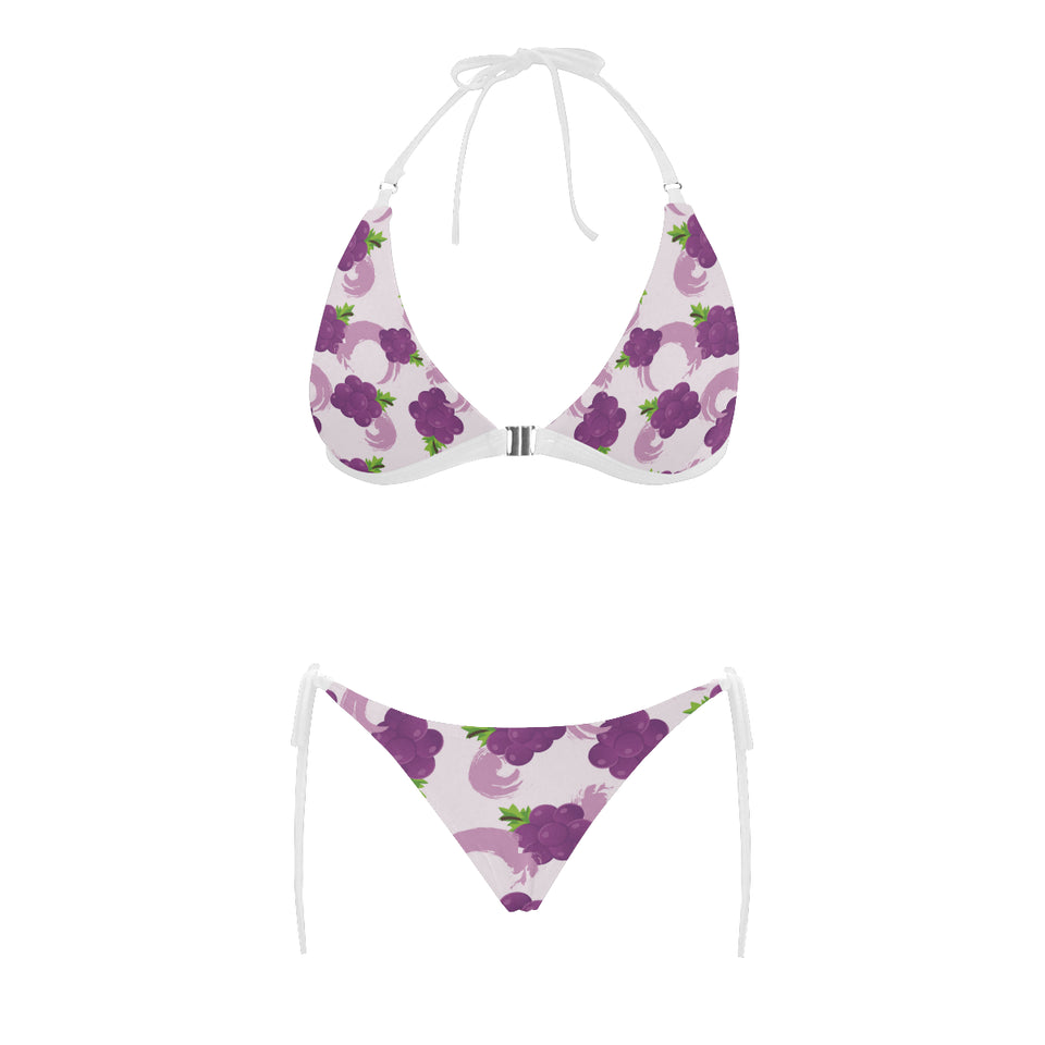 Cute Grape pattern Sexy Bikinis Two-Piece Swimsuits