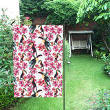 Toucan flower design pattern House Flag Garden Flag