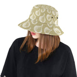 Garlic design pattern Unisex Bucket Hat