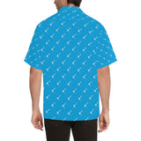 Darts Pattern Print Design 05 Men's All Over Print Hawaiian Shirt (Model T58)