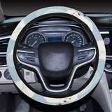 Cute polar bears Christmas decoration pattern Car Steering Wheel Cover