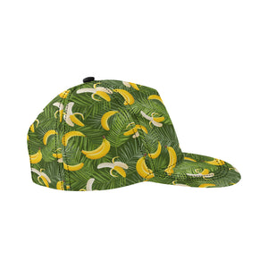 Banana Palm Leaves pattern All Over Print Snapback Cap