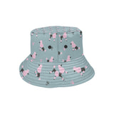 poodle dog pattern Unisex Bucket Hat