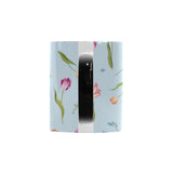 Watercolor Tulips pattern Morphing Mug Heat Changing Mug
