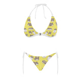 Cute Hamster pattern Sexy Bikinis Two-Piece Swimsuits