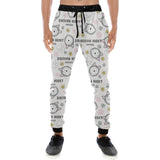 Siberian Husky design pattern Unisex Casual Sweatpants