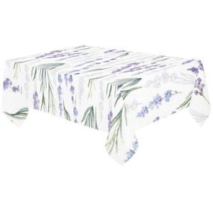 Hand painting Watercolor Lavender Tablecloth