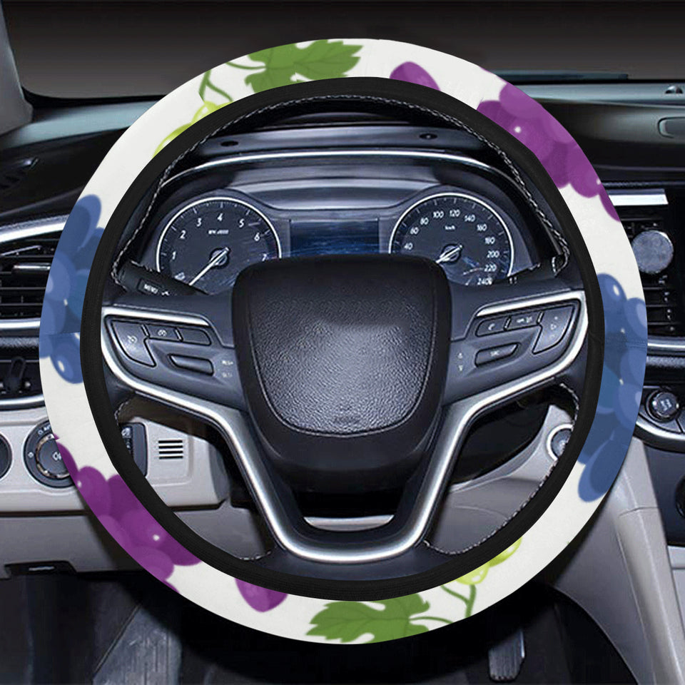 Grape pattern Car Steering Wheel Cover