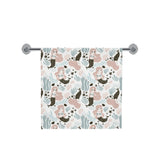 cute mermaid pattern Bath Towel