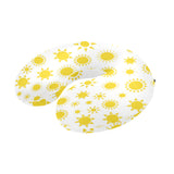 Sun pattern U-Shaped Travel Neck Pillow