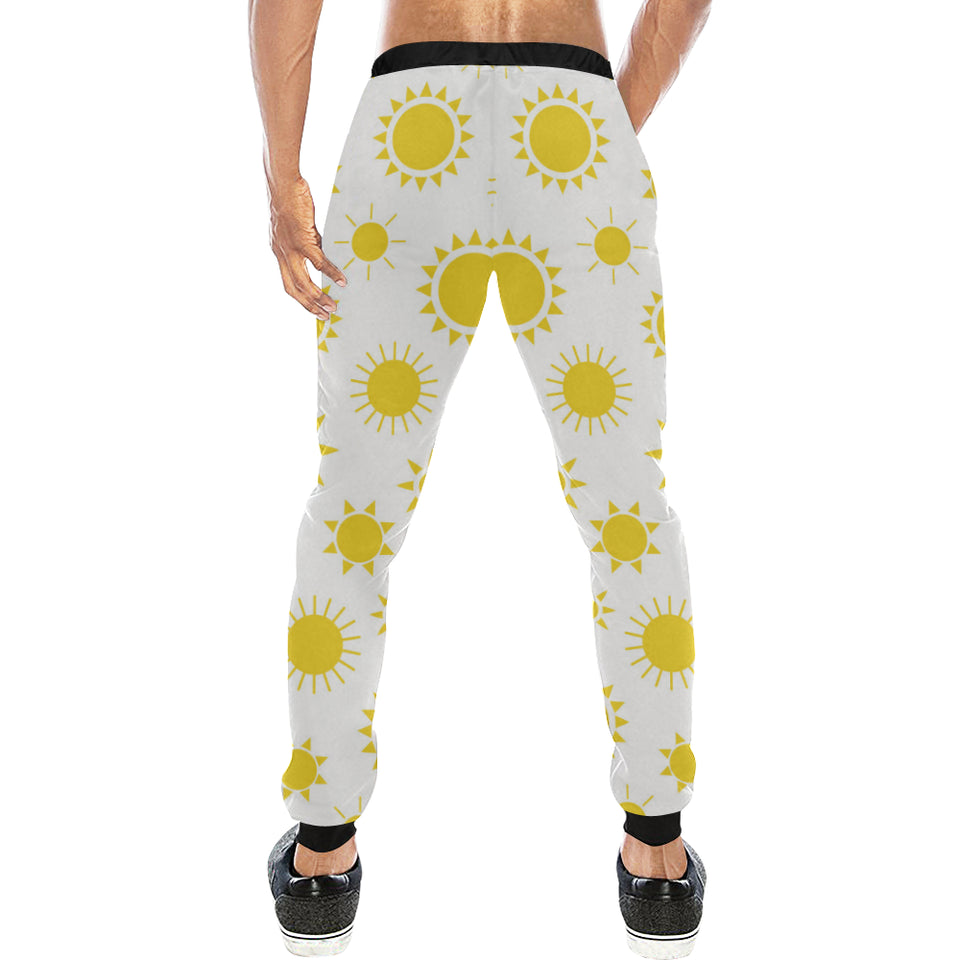 Sun pattern Unisex Casual Sweatpants
