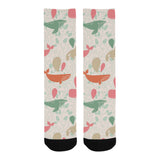 Cute whale pattern Crew Socks