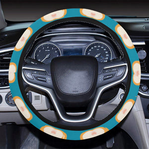 Guinea Pig Pattern Print Design 03 Car Steering Wheel Cover