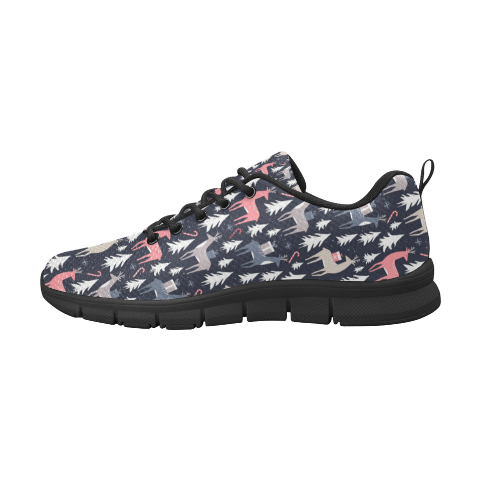 Deers Winter Christmas pattern Men's Sneaker Shoes