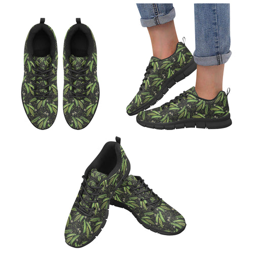 Green Peas Pattern Print Design 02 Women's Sneaker Shoes