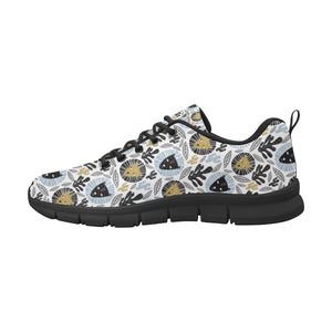 Lion Pattern Print Design 05 Men's Breathable Sneakers ( Model 055)