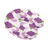 Cute Grape pattern U-Shaped Travel Neck Pillow