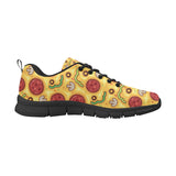 Pizza texture pattern Men's Sneaker Shoes