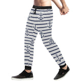 Anchor rope nautical  pattern Unisex Casual Sweatpants