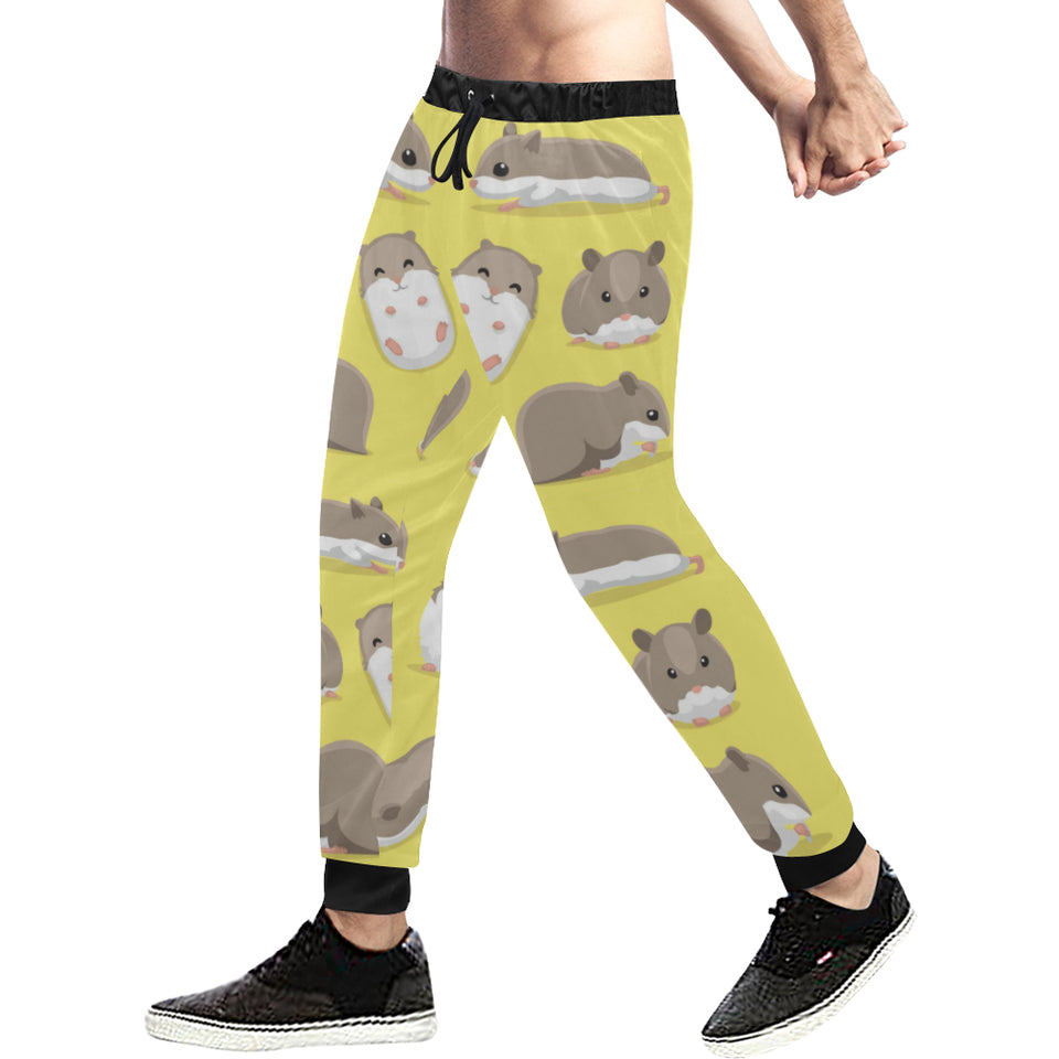 Cute Hamster pattern Unisex Casual Sweatpants