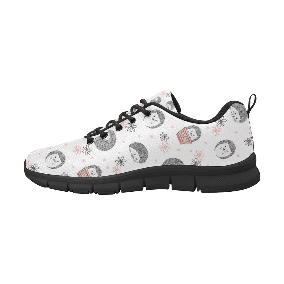 Hedgehog Pattern Print Design 02 Men's Breathable Sneakers ( Model 055)