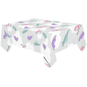 Helicopter plane pattern Tablecloth