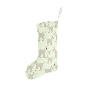 Little young goat pattern Christmas Stocking