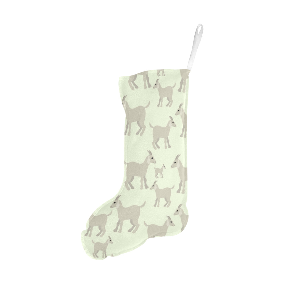 Little young goat pattern Christmas Stocking