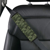 Digital Green camouflage pattern Car Seat Belt Cover