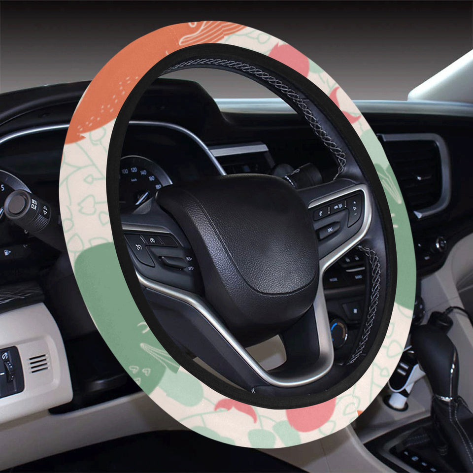 Cute whale pattern Car Steering Wheel Cover