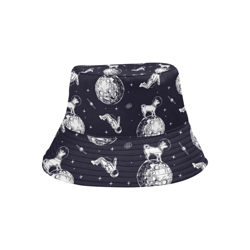 Chihuahua space helmet astronaut pattern Unisex Bucket Hat