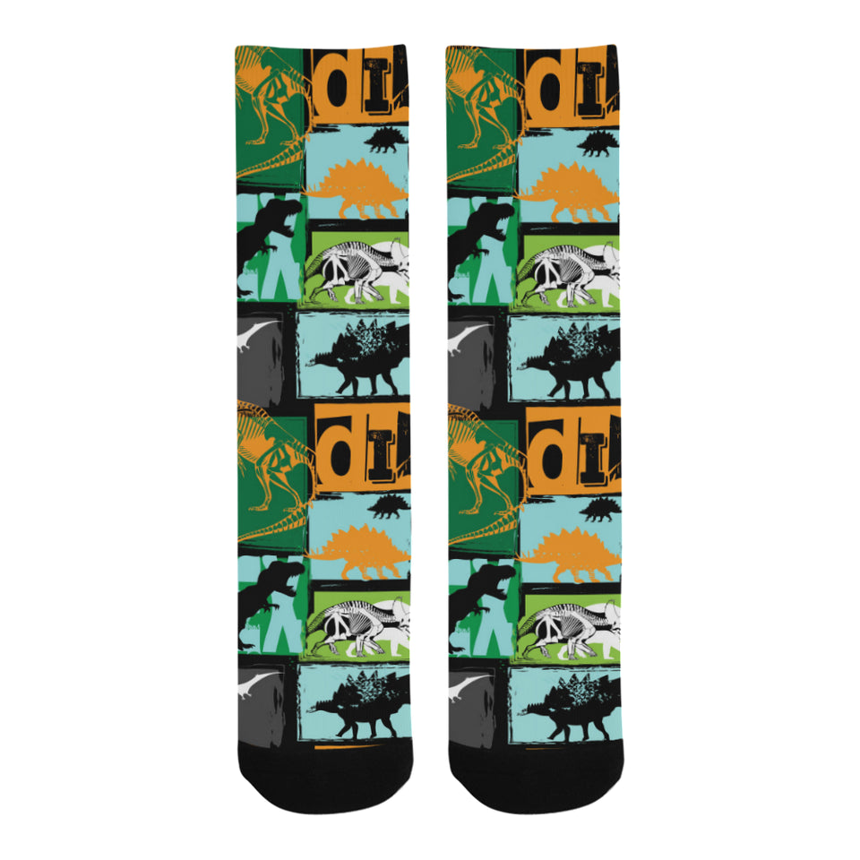 dinosaurs print pattern Crew Socks