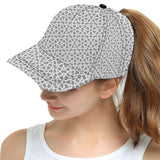 arabic gray pattern All Over Print Snapback Cap