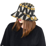 French fries dark background Unisex Bucket Hat