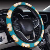 Guinea Pig Pattern Print Design 03 Car Steering Wheel Cover