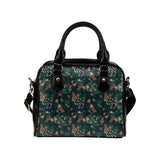 Snake forest pattern Shoulder Handbag